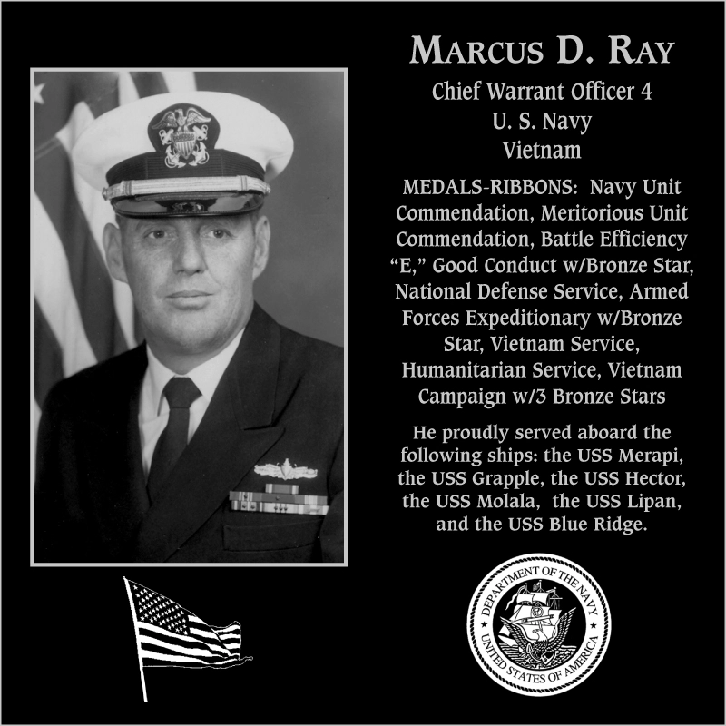 Marcus D. Ray