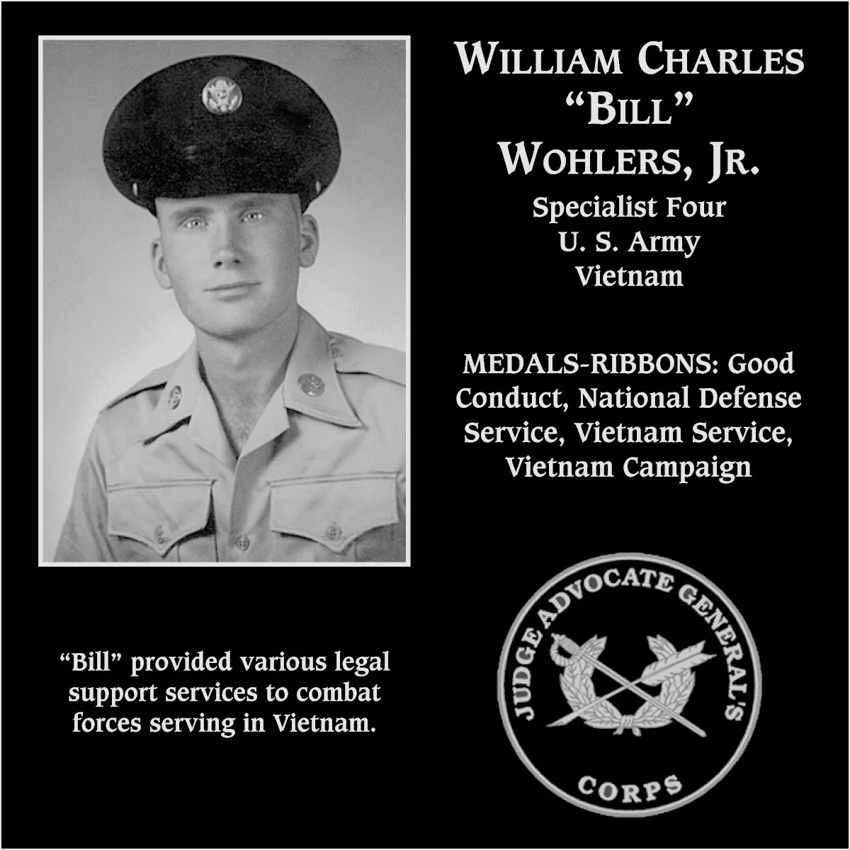 William Charles “Bill” Wohlers, jr