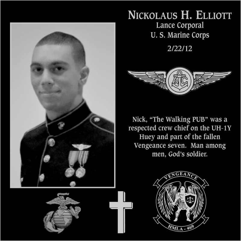 Nickolaus H Elliott