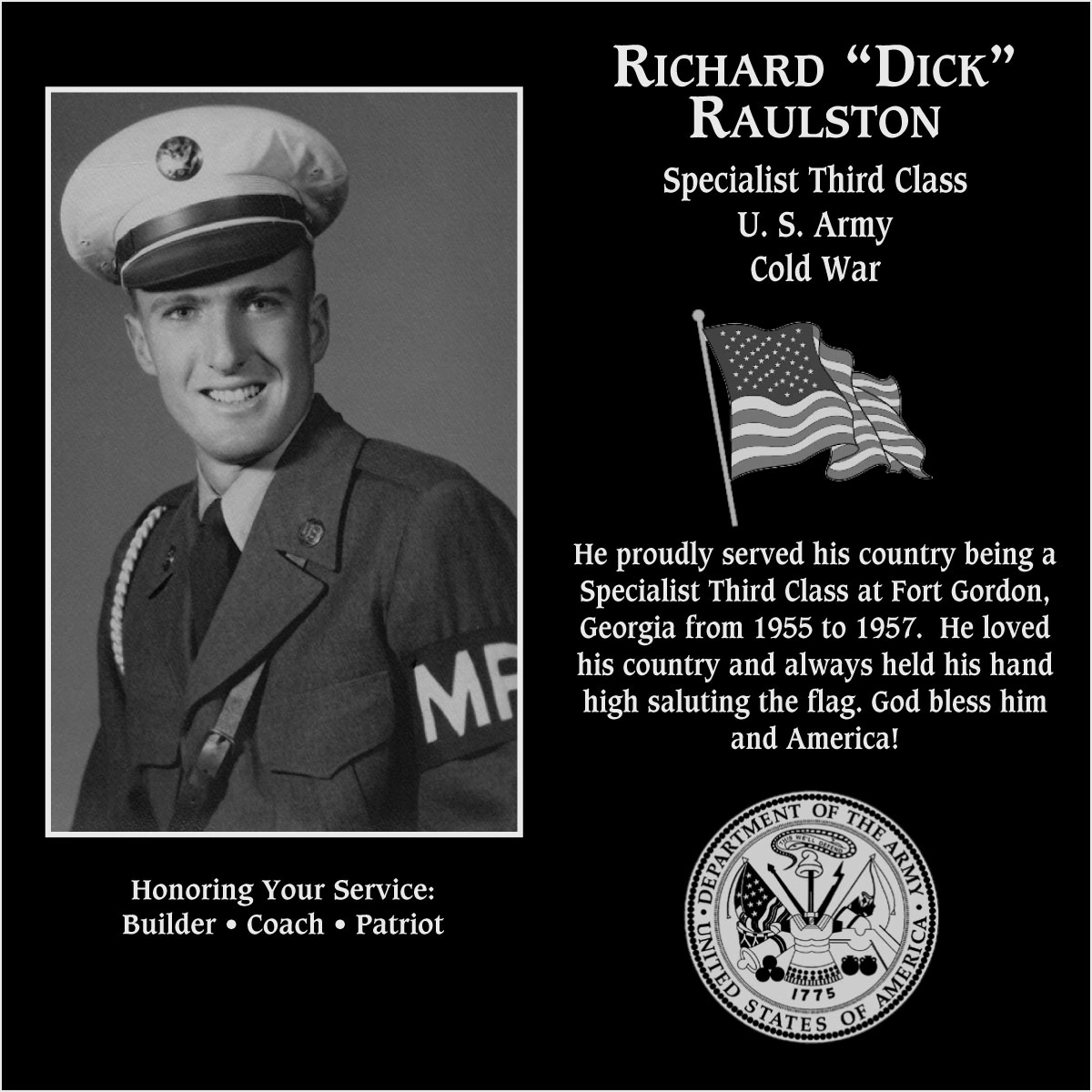 Richard “Dick” Raulston
