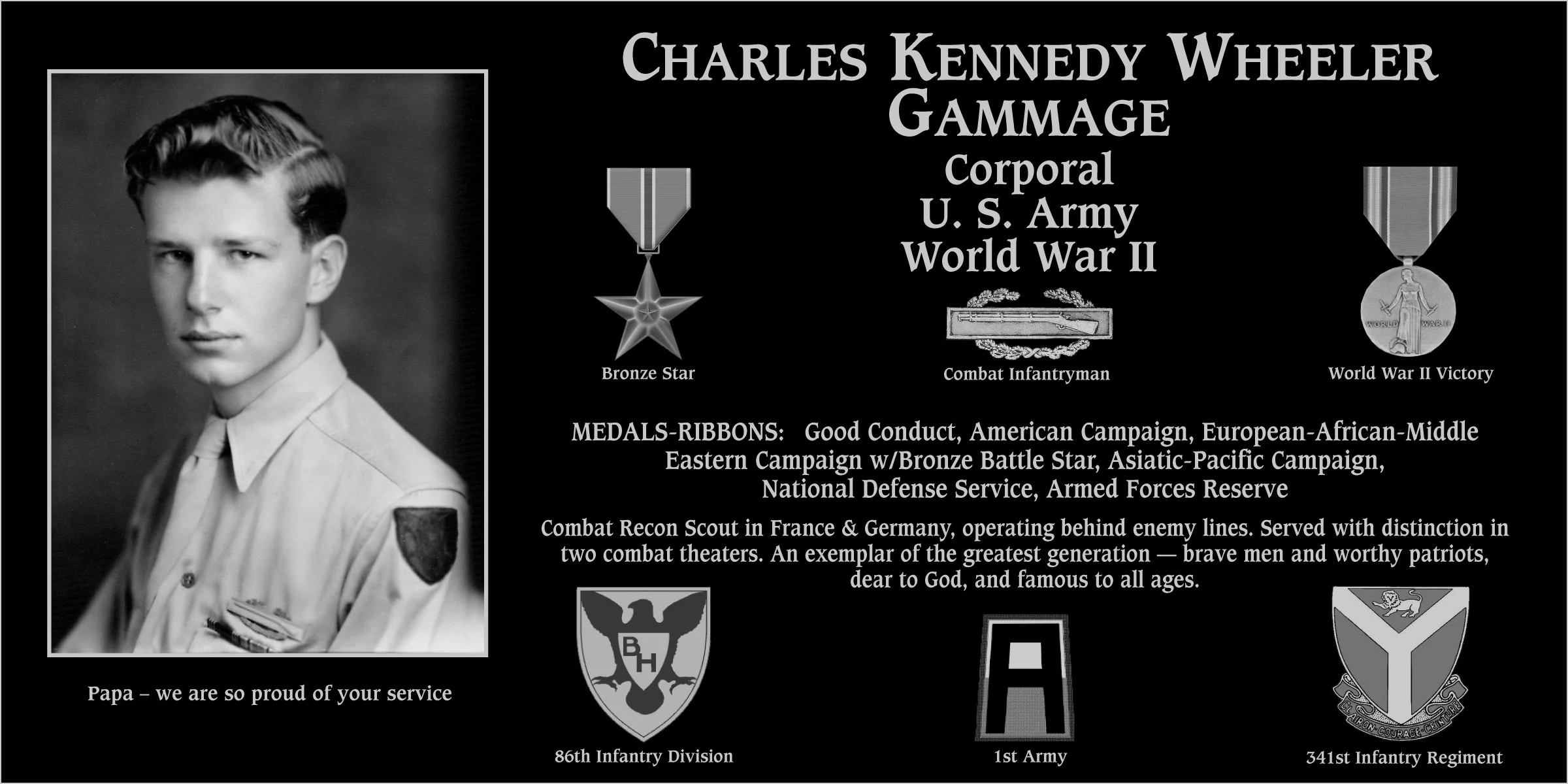 Charles Kennedy Wheeler Gammage