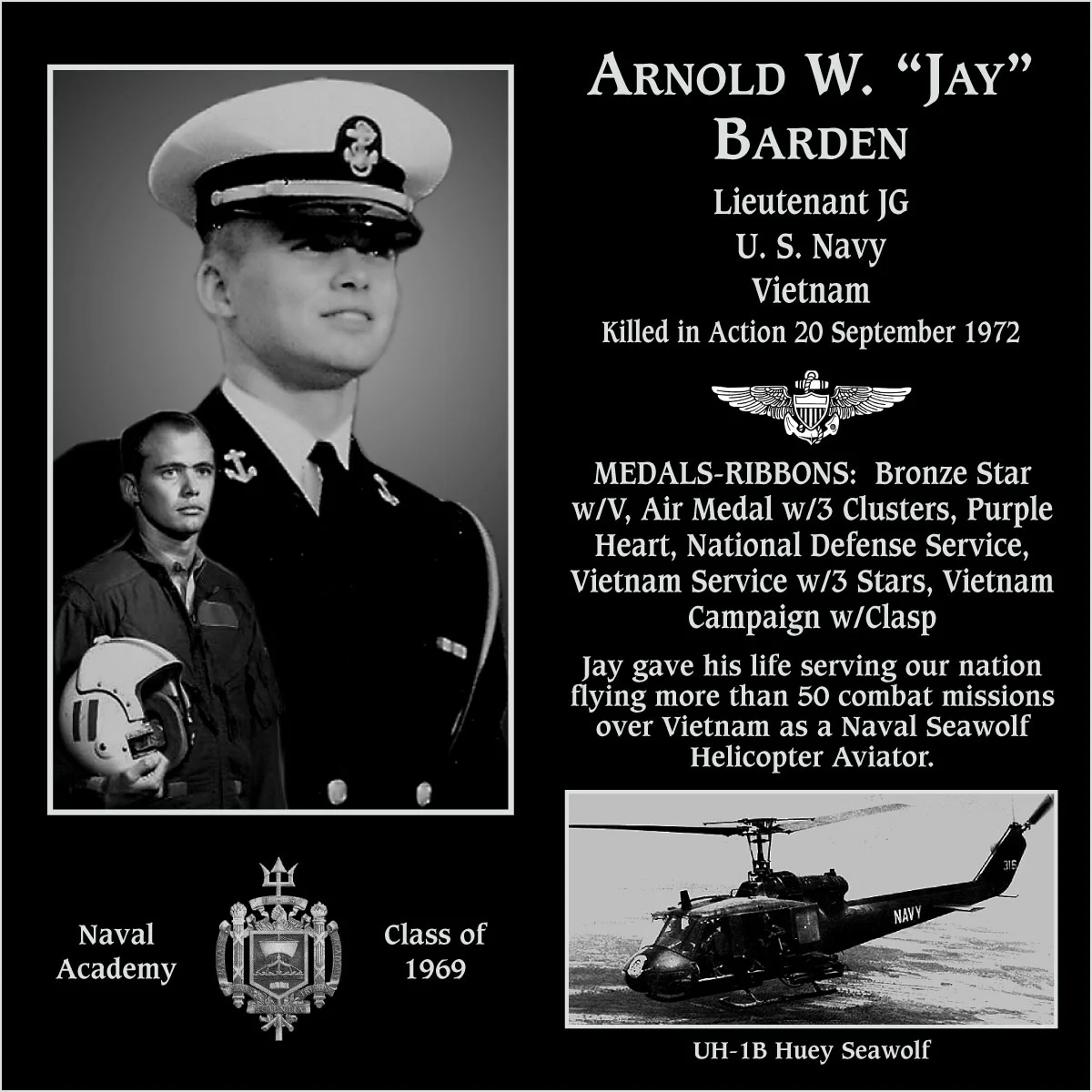 Arnold W “Jay” Barden, jr