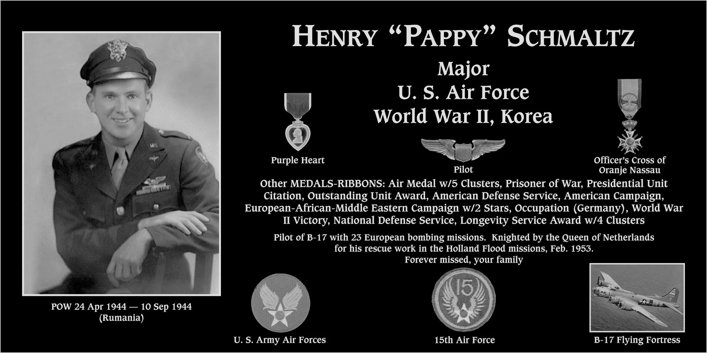 Henry “Pappy” Schmaltz