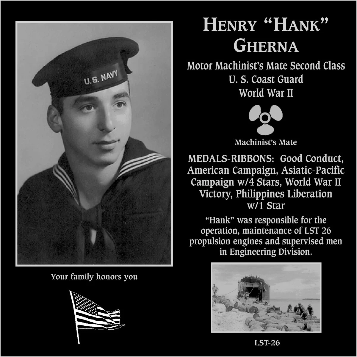 Henry “Hank” Gherna