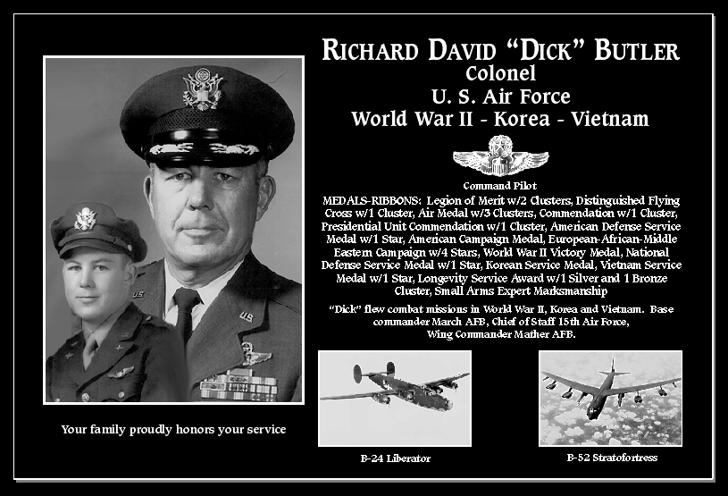 Richard David “Dick” Butler