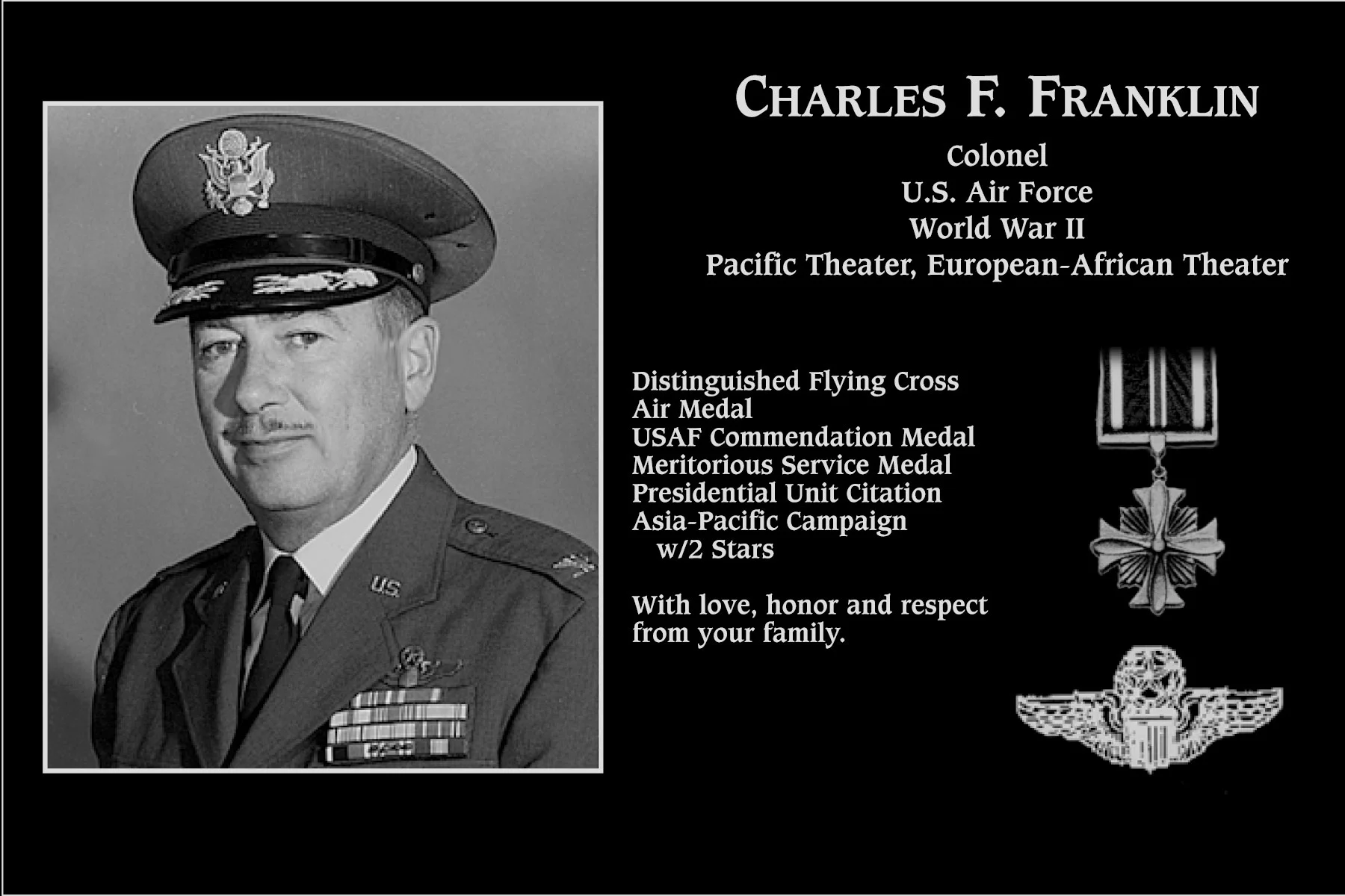 Charles F Franklin