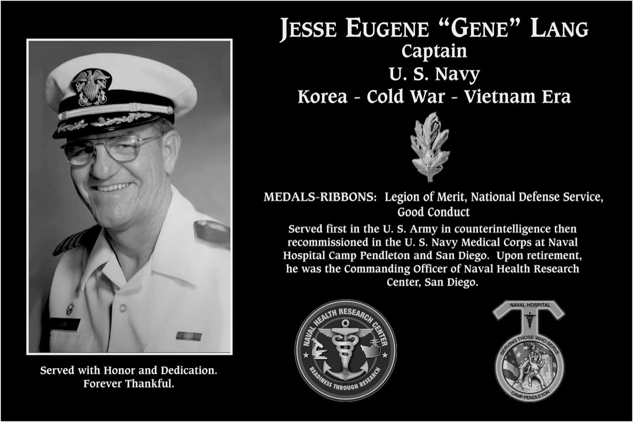 Jesse Eugene “Gene” Lang