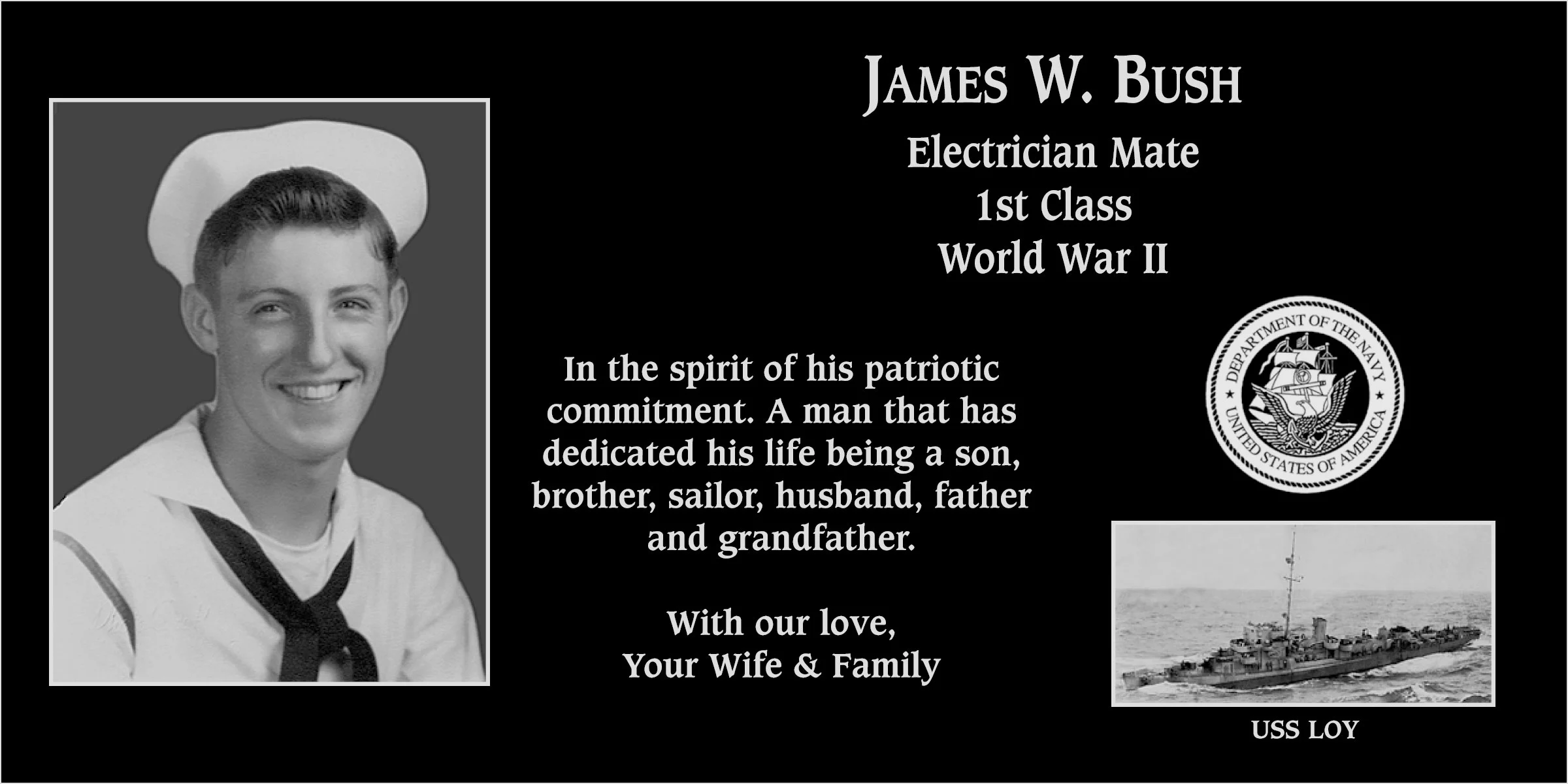 James W Bush