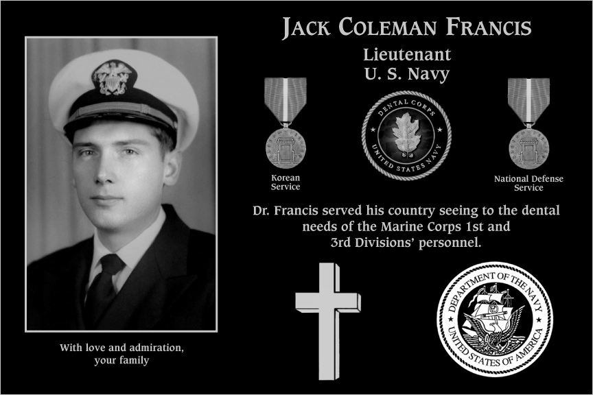 Jack Coleman Francis