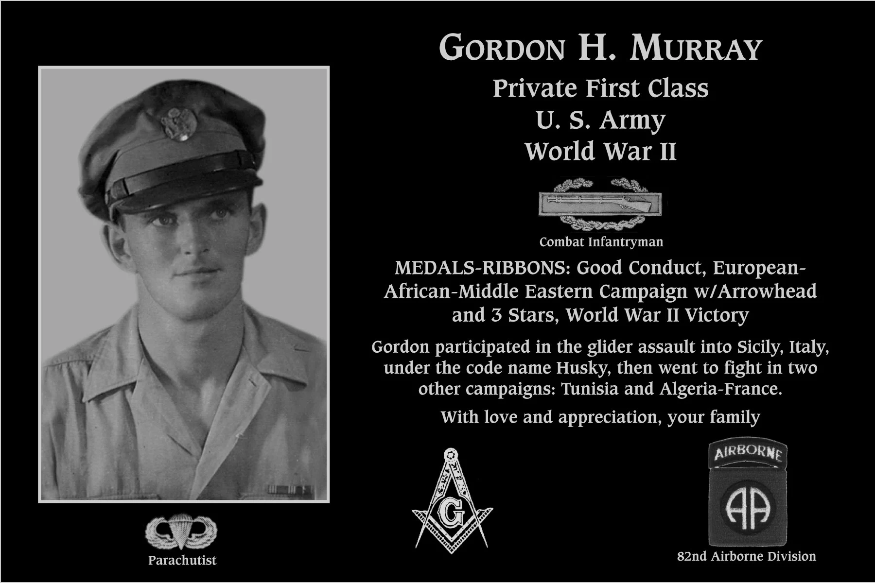 Gordon H Murray