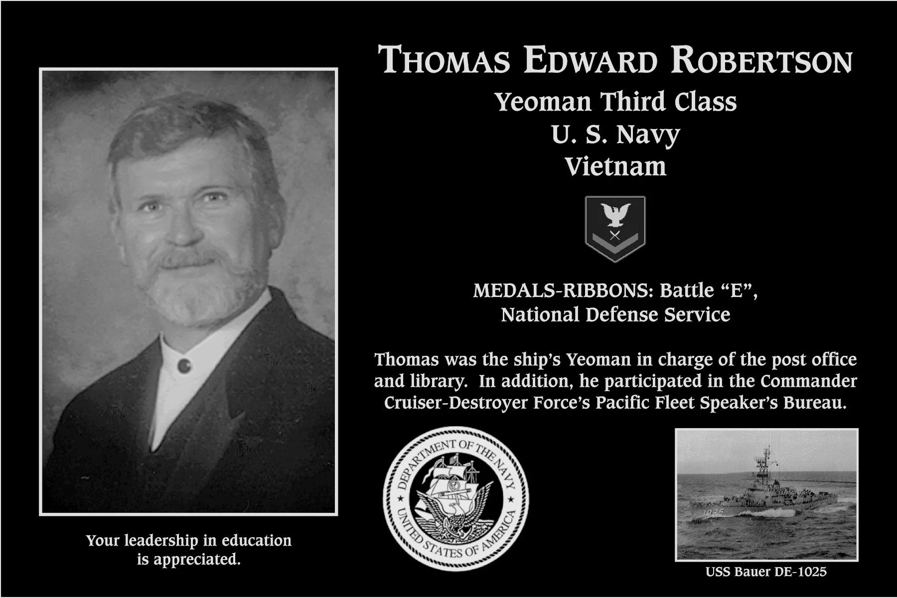 Thomas Edward Robertson