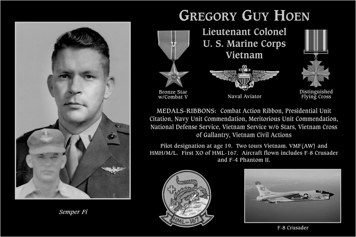 Lieutenant Colonel Gregory Guy Hoen 