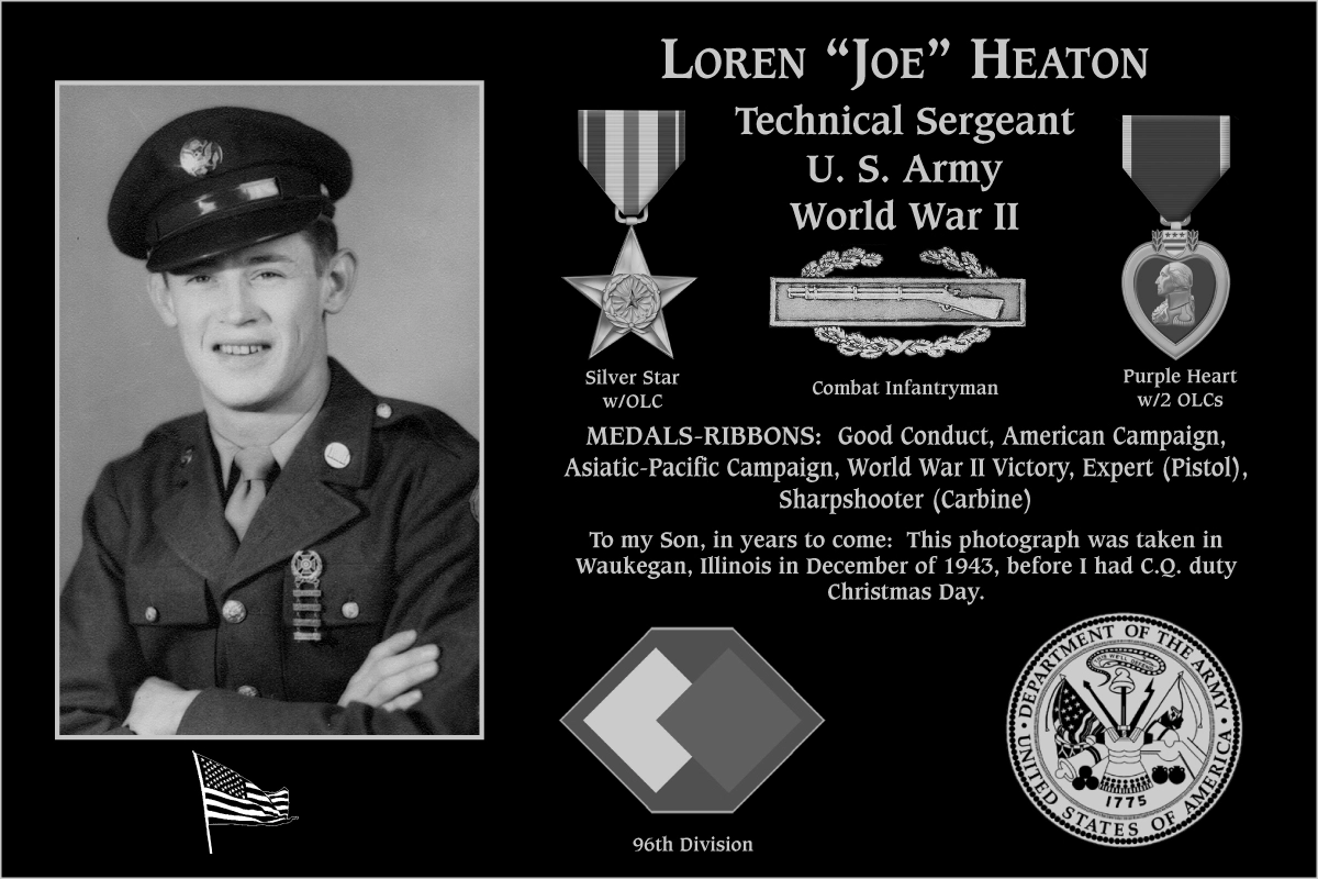 Sergeant First Class Loren 