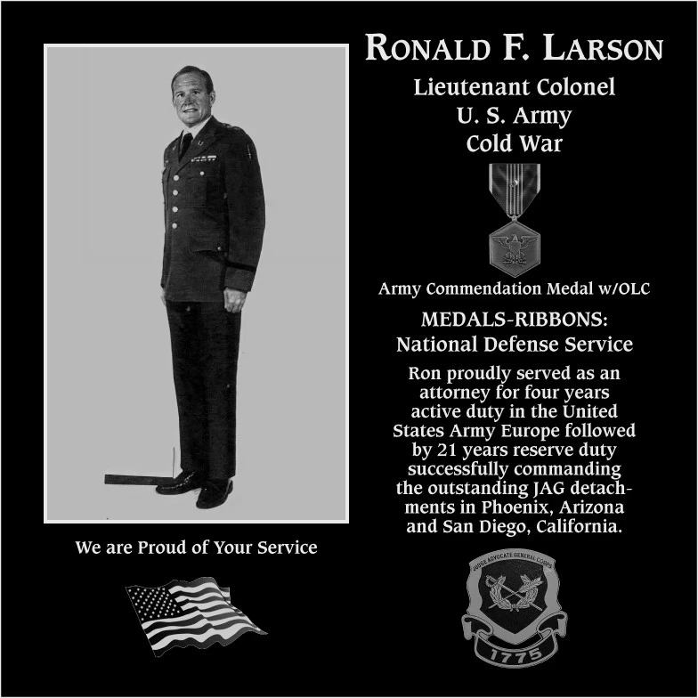 Ronald F Larson