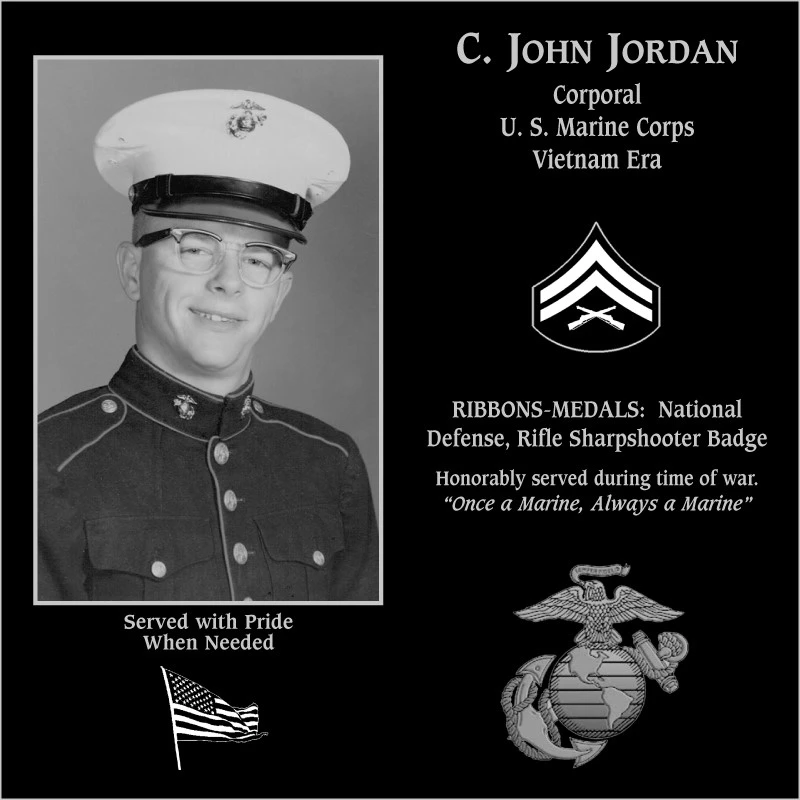 Corporal C. John Jordan 