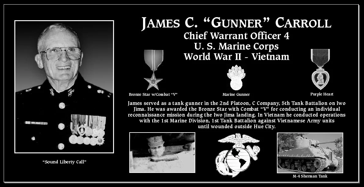 Chief Warrant Officer 4 James C Carroll 