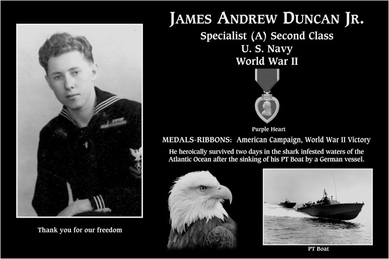 Petty Officer Second Class James Andrew Duncan jr | Mt. Soledad Virtual ...