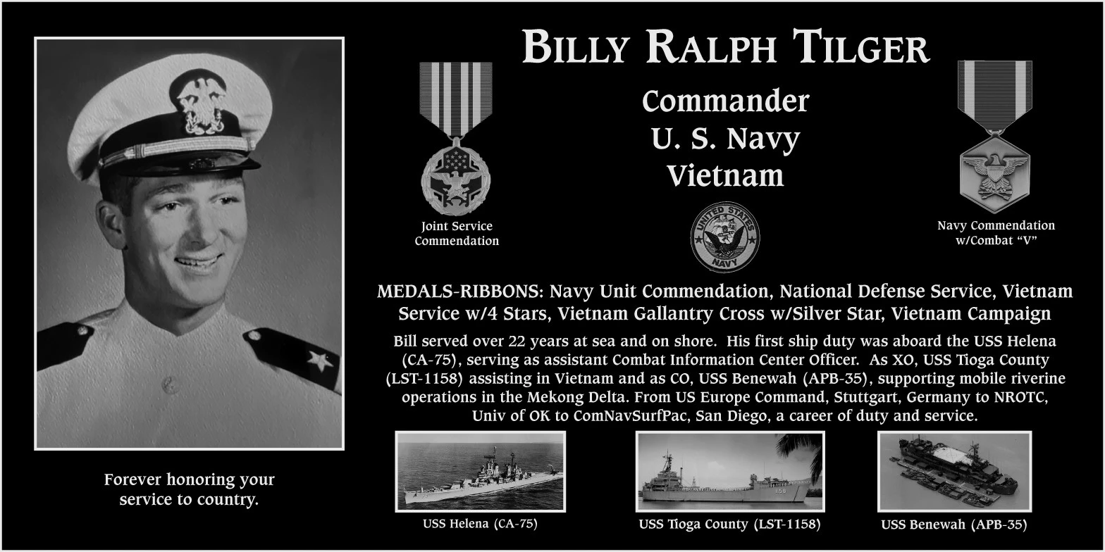 Billy Ralph “Bill” Tilger