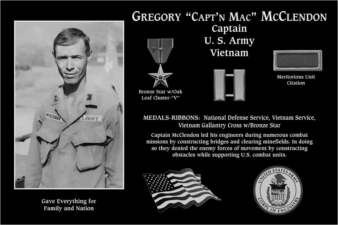 Gregory “Capt'n Mac” L. McClendon