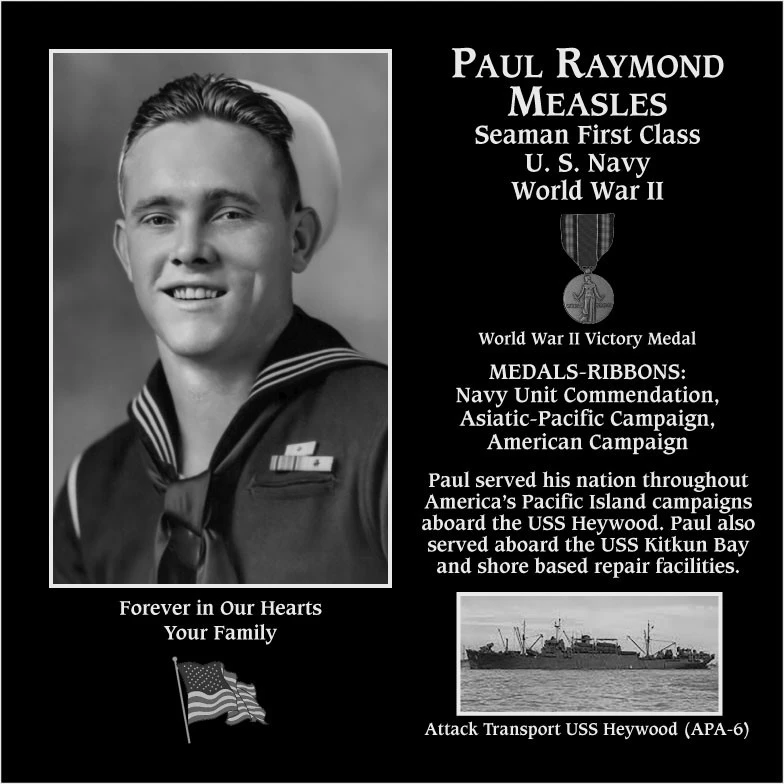 Paul Raymond Measles