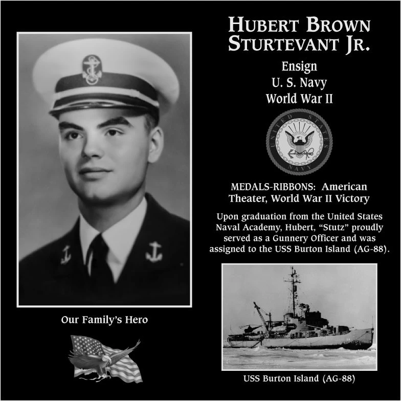 Hubert “Stutz” Brown Sturtevant, jr