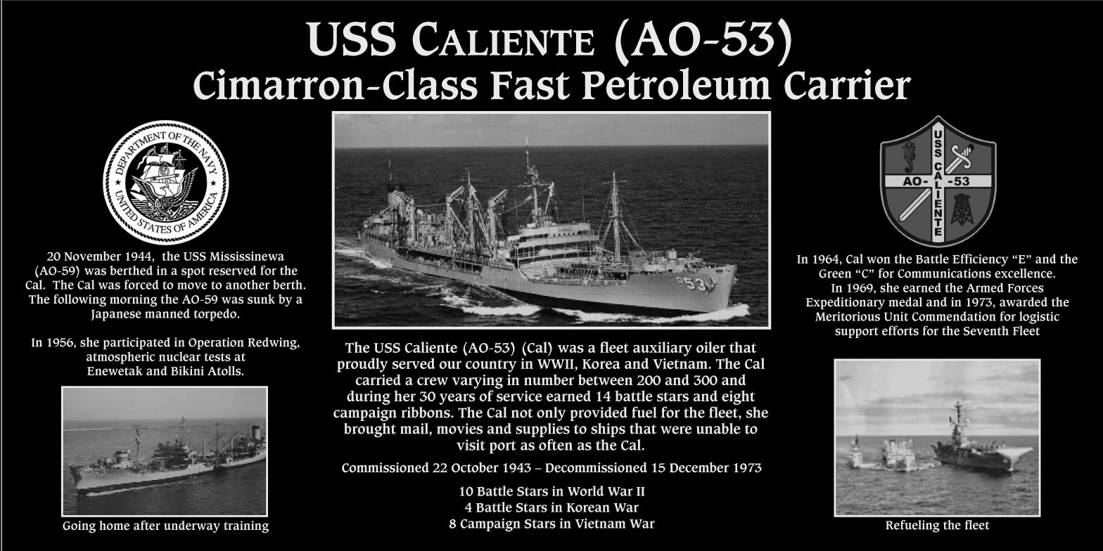 USS CALIENTE (AO-53)