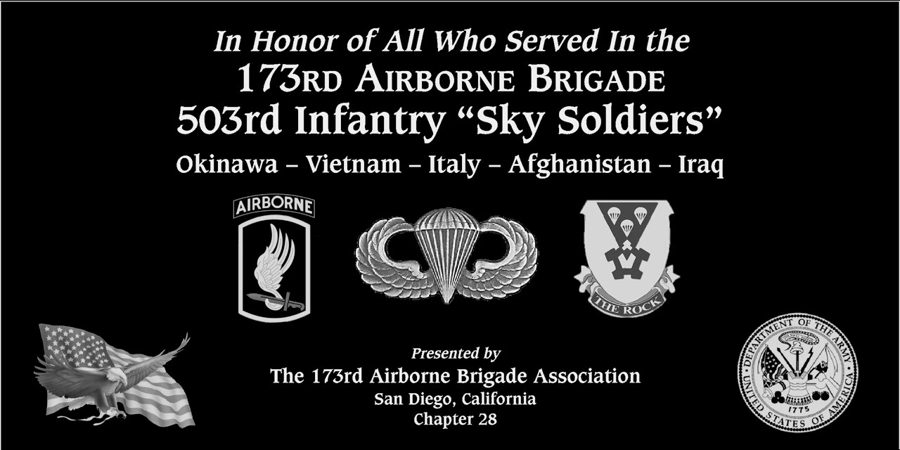 173rd Airborne Brigade, 503rd Infantry Regiment