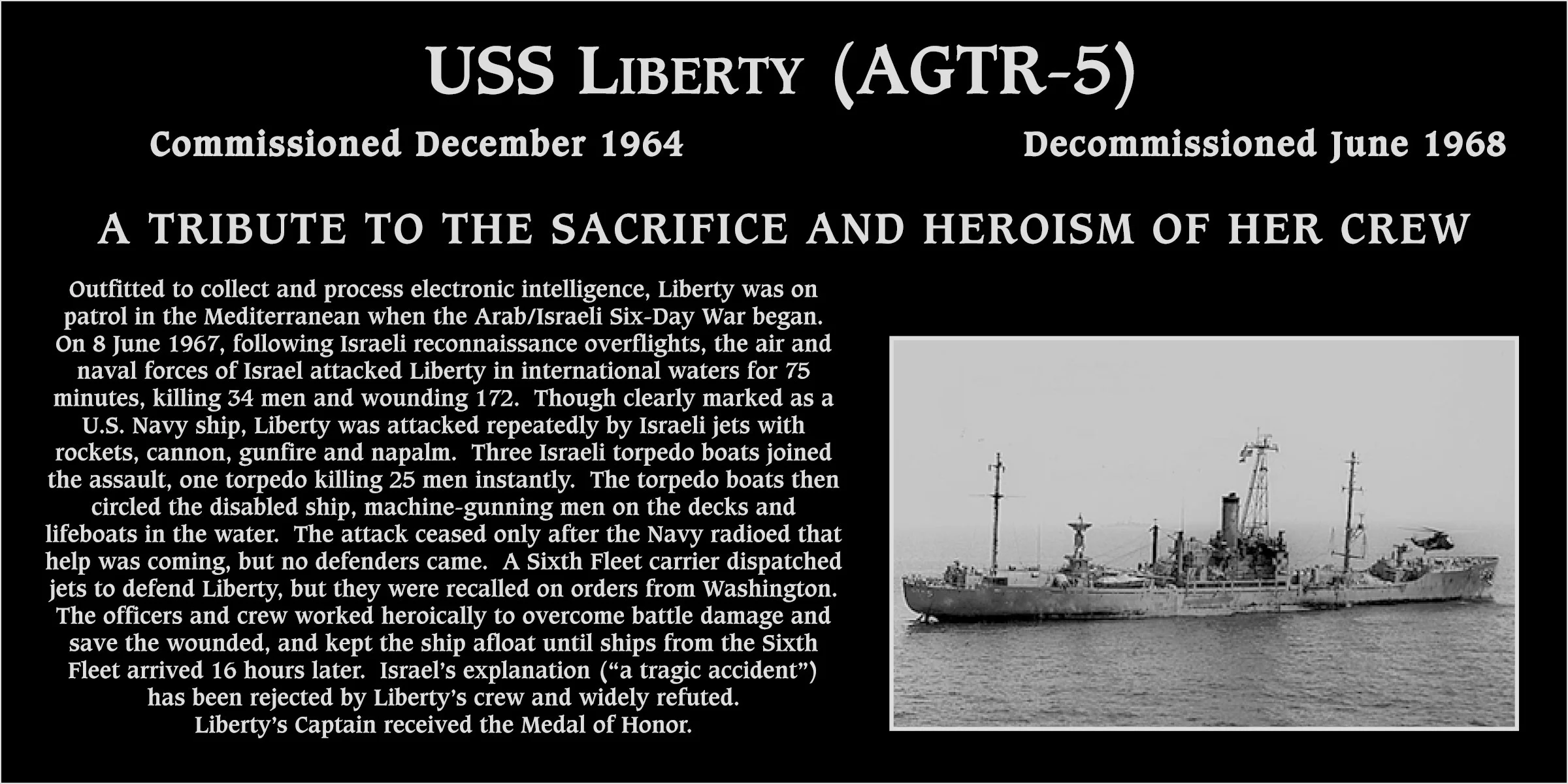 USS Liberty AGTR-5