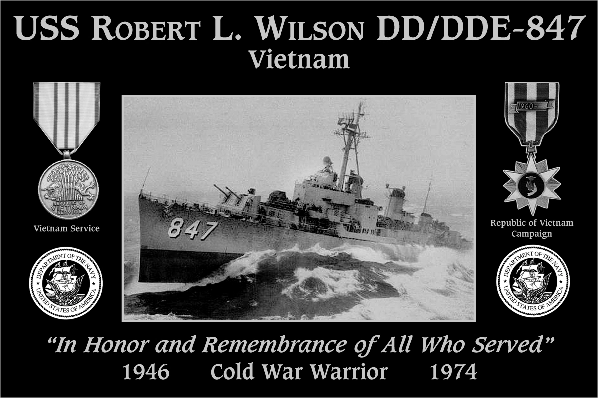 USS Robert L. Wilson DD/DDE-847