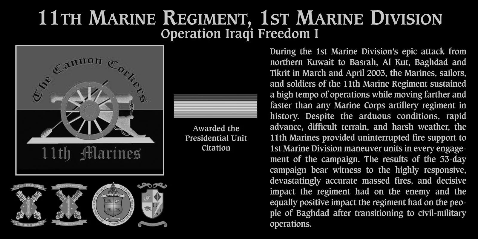 11th Marine Regiment 1st Marine Division