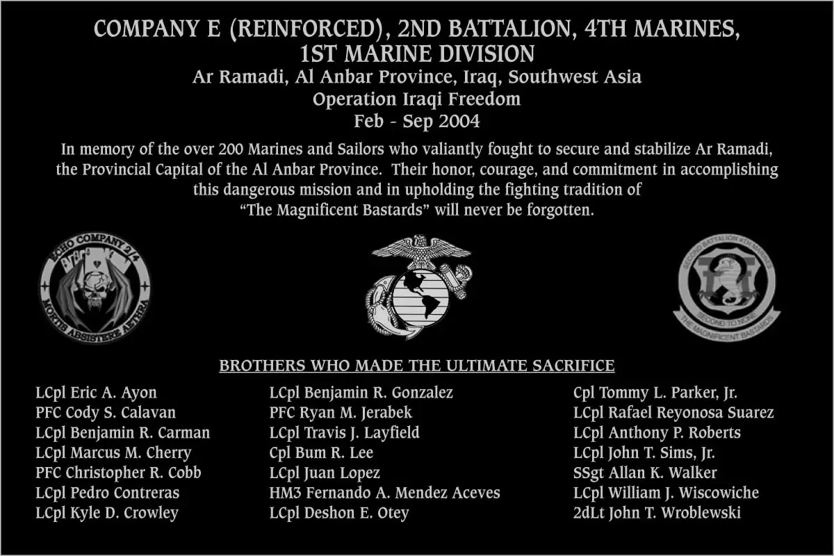 Company E 2nd Battalion 4th Marines 1