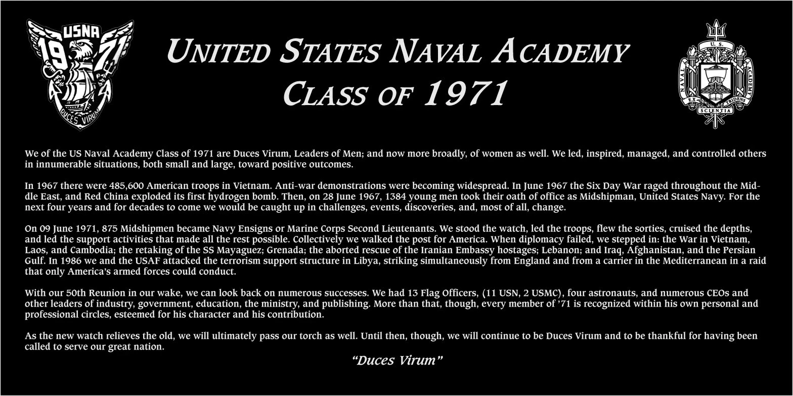 USNA Class of 1971