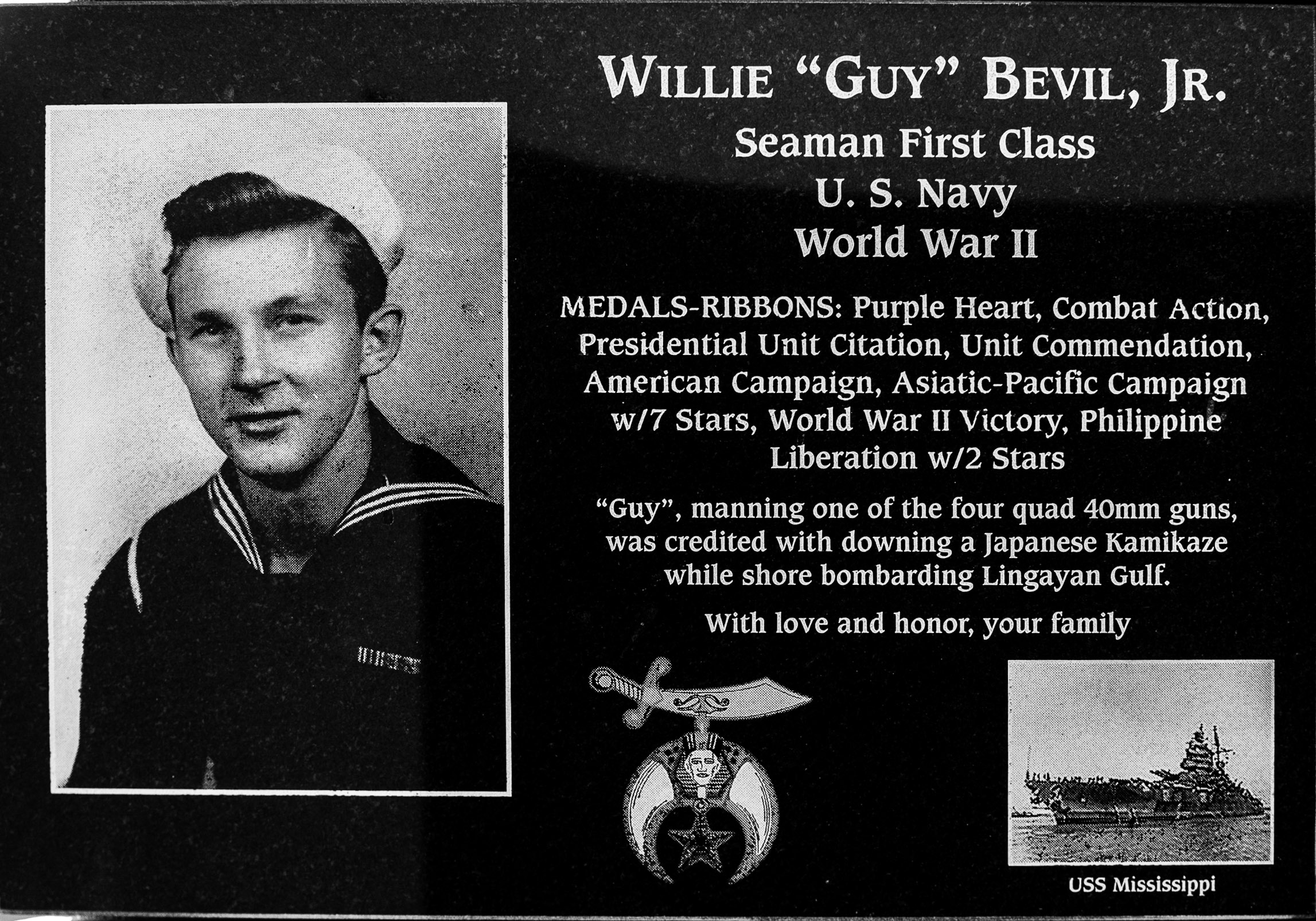 Willie "Guy" Bevil