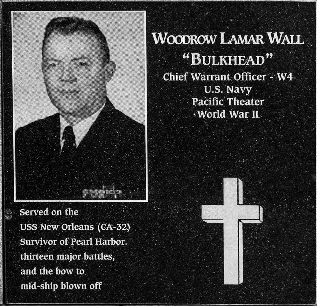 Woodrow "Bulkhead" Lamar Wall