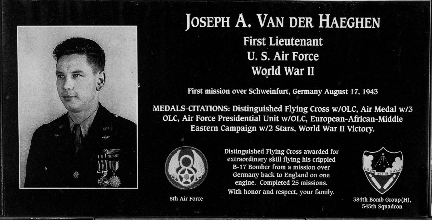 Joseph A. Van Der Haeghen