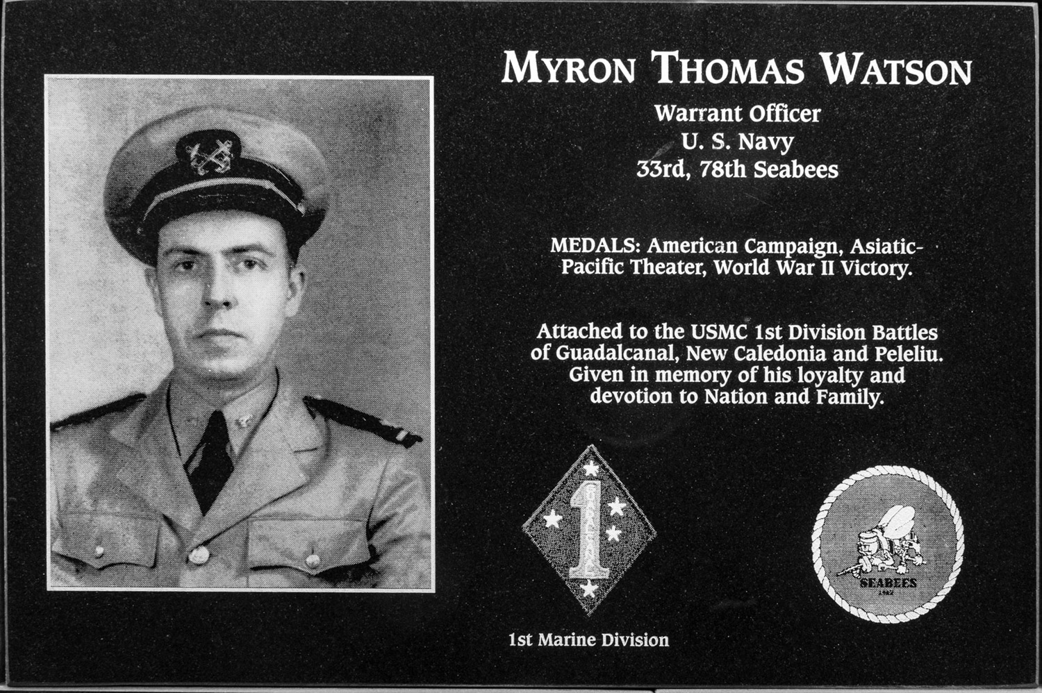 Myron Thomas Watson