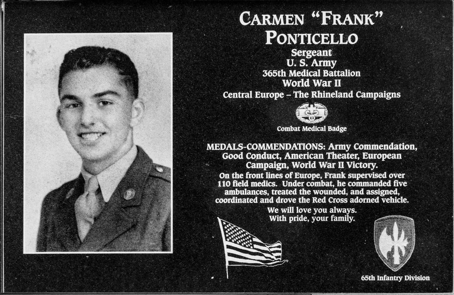 Carmen "Frank" Ponticello