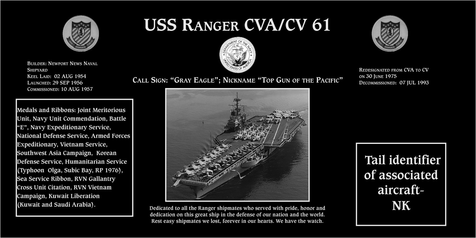 USS Ranger CVA/CV 61