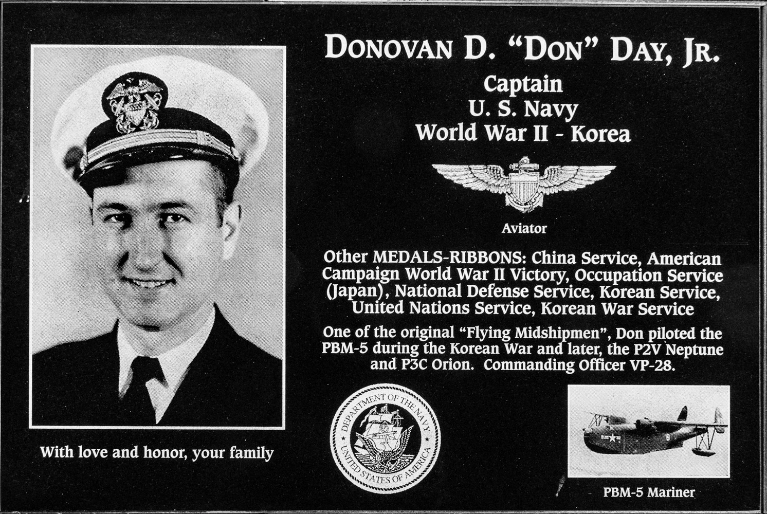 Donovan "Don" D. Day, Jr.