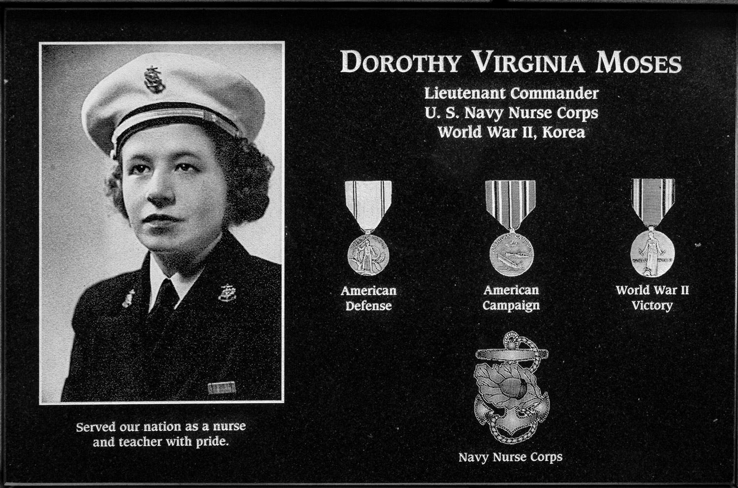 Dorothy Virginia Moses
