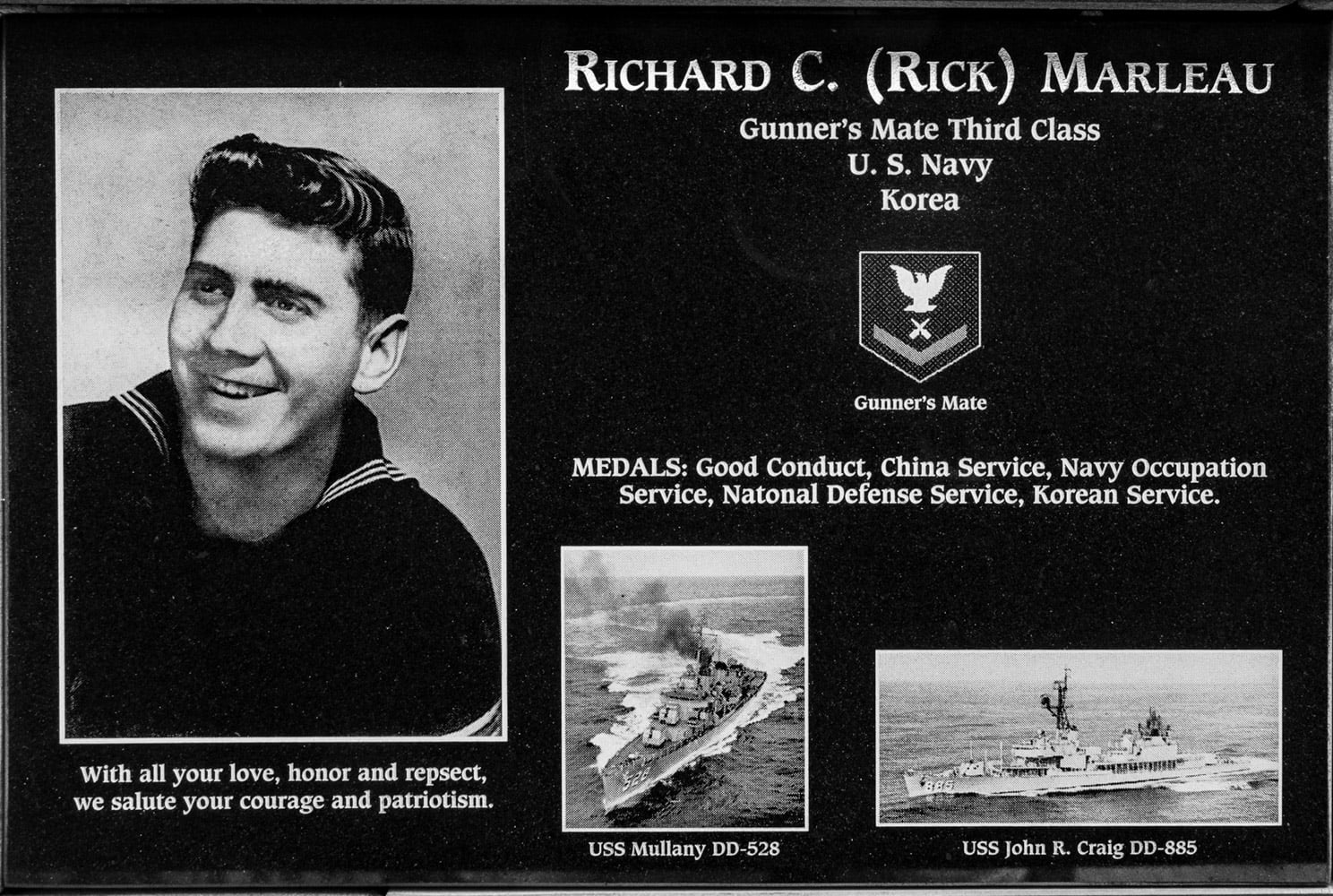 Richard &ldquo;Rick&rdquo; C. Marleau