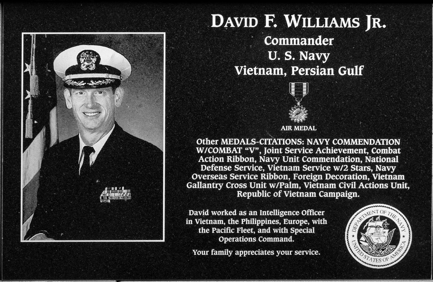 David F. Williams, Jr.