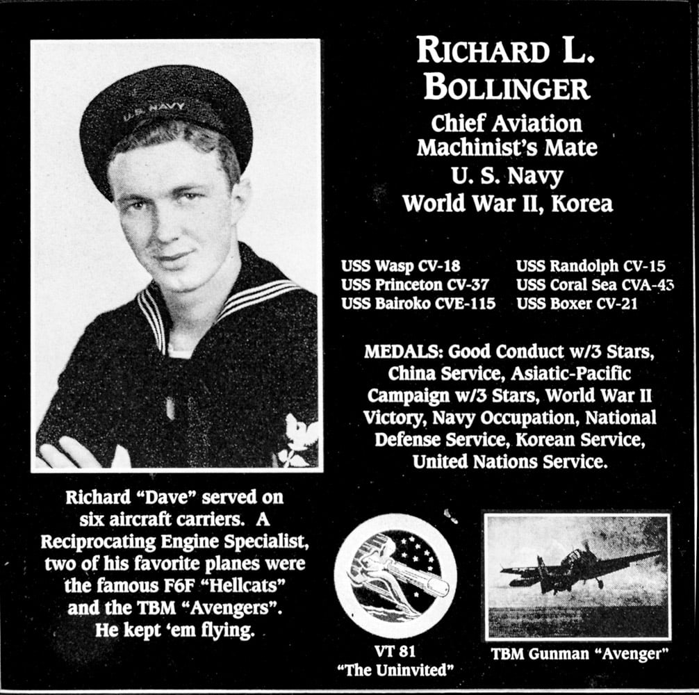 Richard &ldquo;Dave&rdquo; L. Bollinger