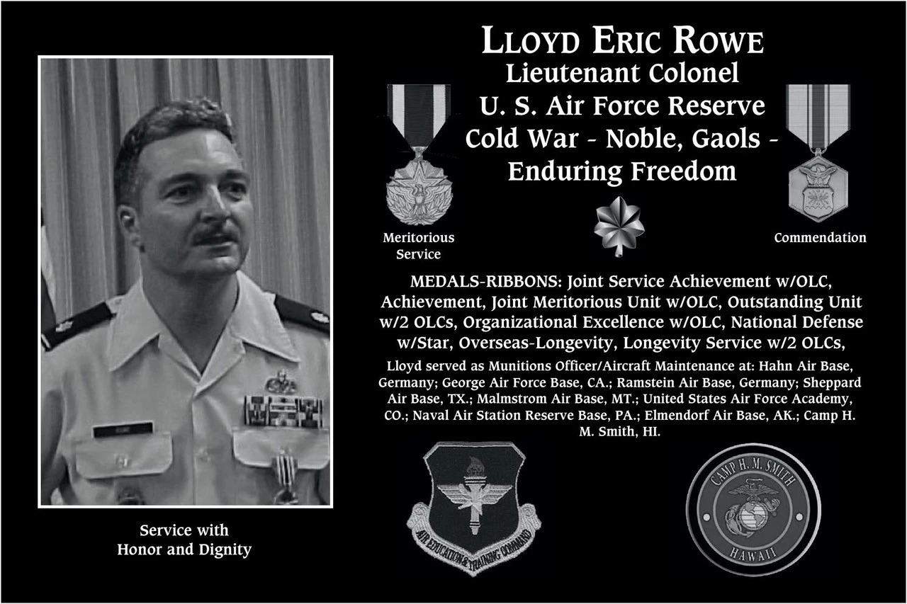 Lloyd Eric Rowe