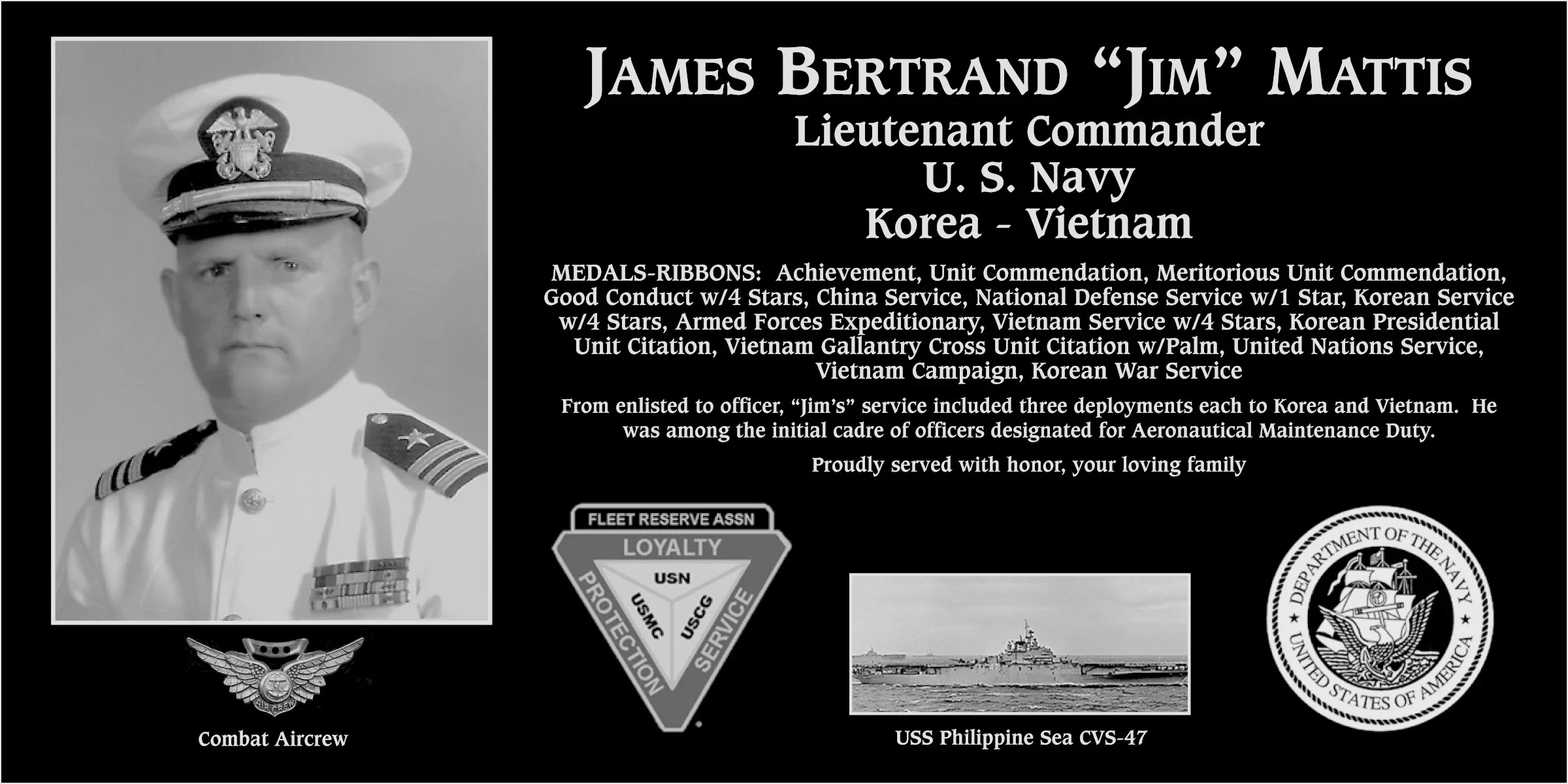 James "Jim" Bertrand Mattis