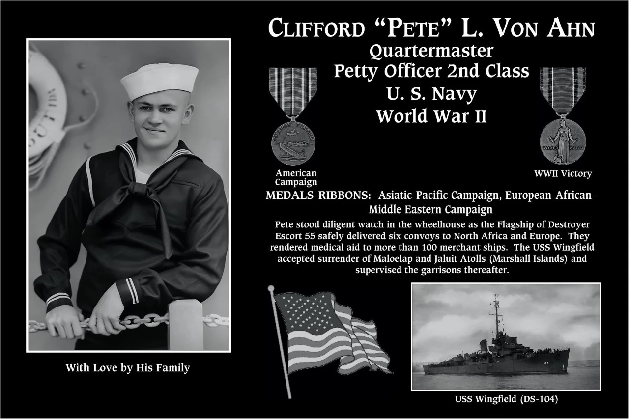 Clifford “Pete” L. Von Ahn