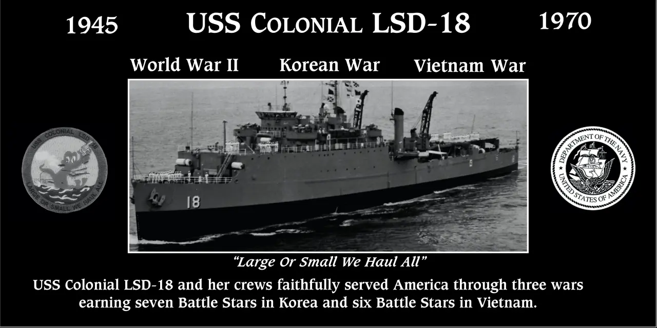 USS Colonial LSD-18