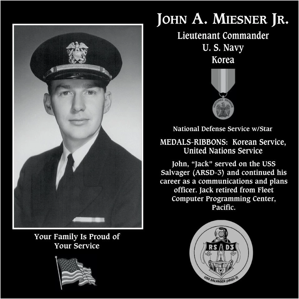 John “Jack” A. Miesner, jr