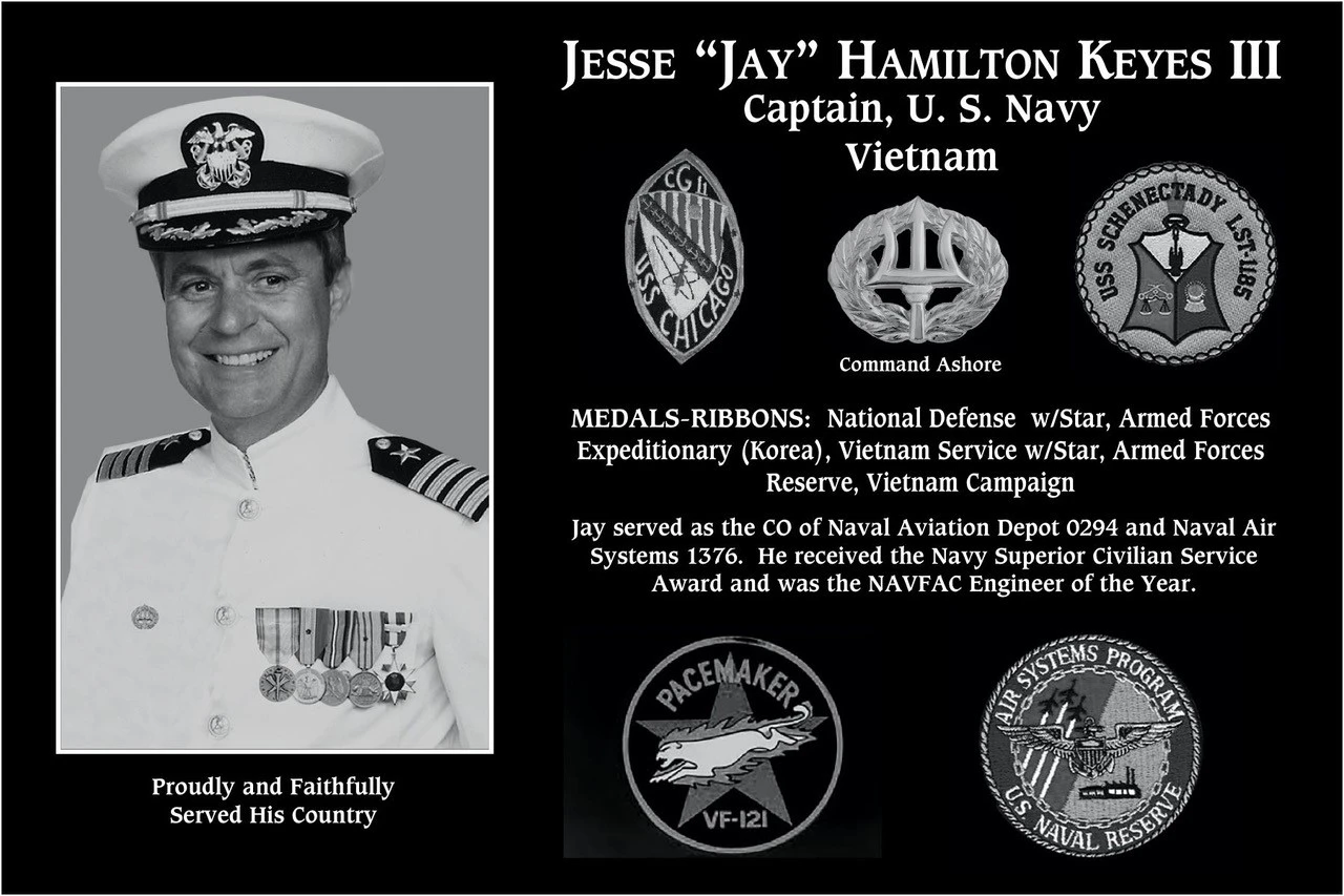 Jesse “Jay” Hamilton  Keyes, iii