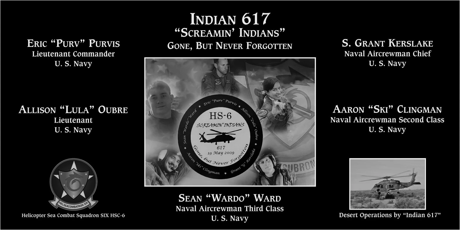 HS-6 Indian 617 "Screamin' Indians"